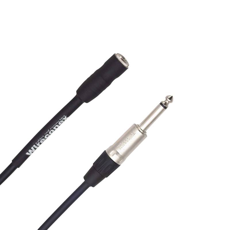 Cabo Extensão Fone De Ouvido Phc07 P10 1/4 Trs X P2 3,5 Wireconex [F108]