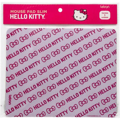 Mouse Pad Slim Letron Hello Kitty (Caixa C/20 Unidades) [F002]