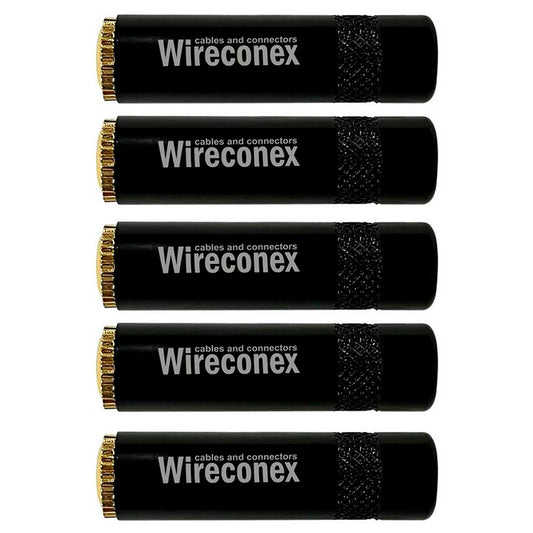 Kit 05 Conectores P2 Femea Stereo Wc 2323 Wireconex [F108]