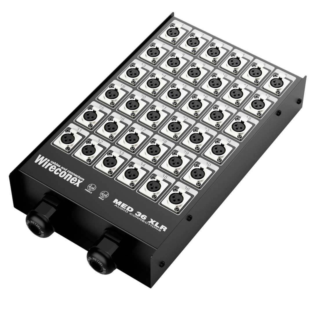 Painel Multicabo 36 Vias Wireconex [F108]
