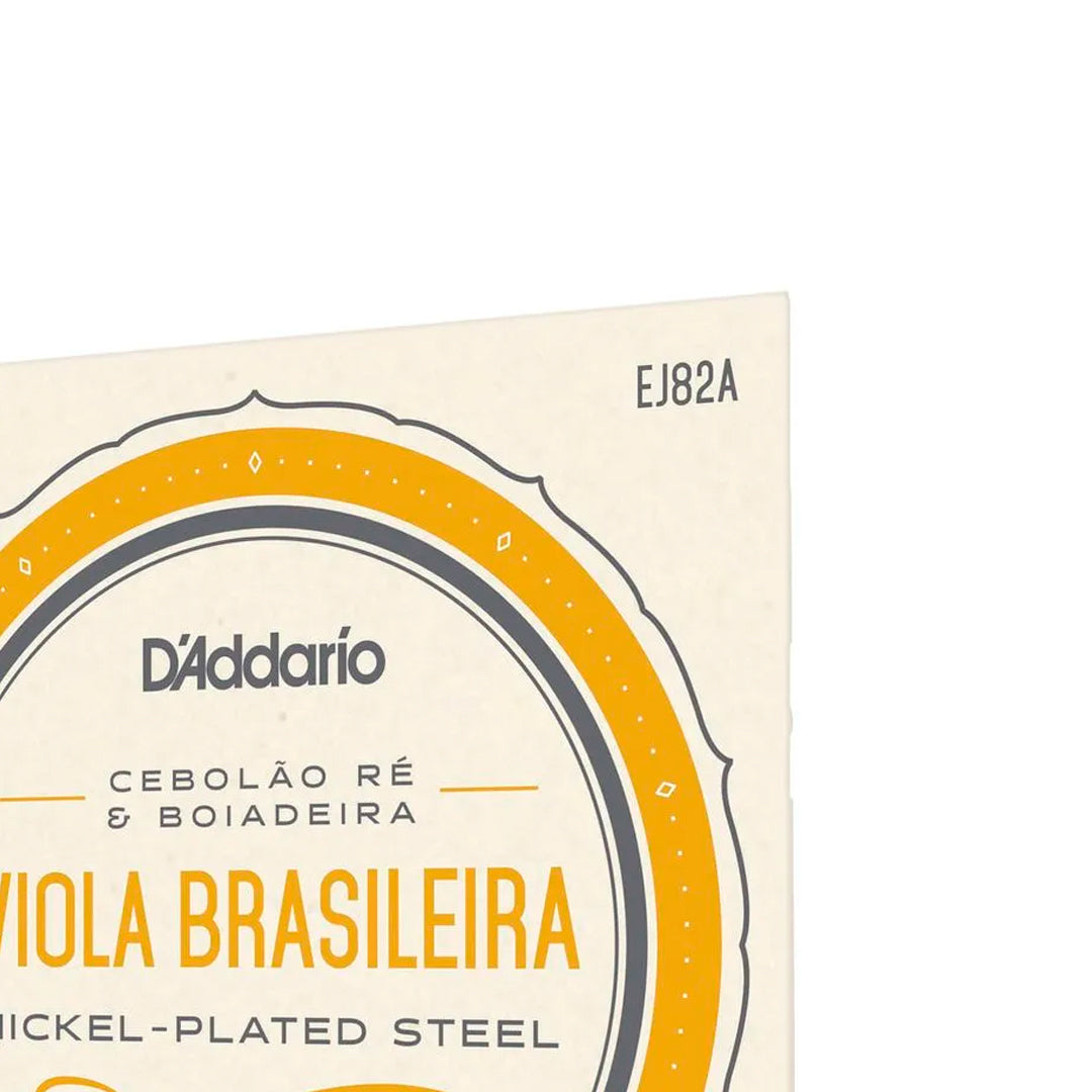Cordas Para Viola Brasileira Ré D Addario Ej82 [F108]