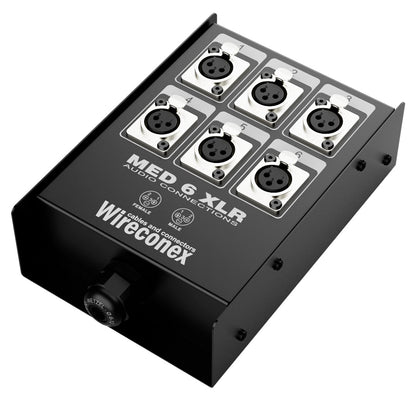 Painel Multicabo 06 Vias Xlr Medusa Wireconex [F108]