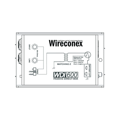 Direct Box Passivo Wdi 600 Wireconex [F108]