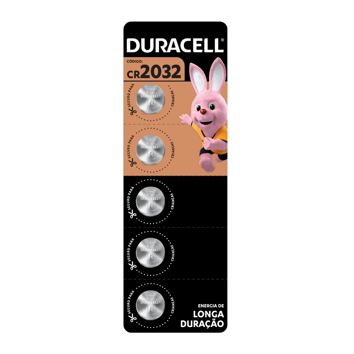 5 Baterias Cr2032 Duracell [F108]