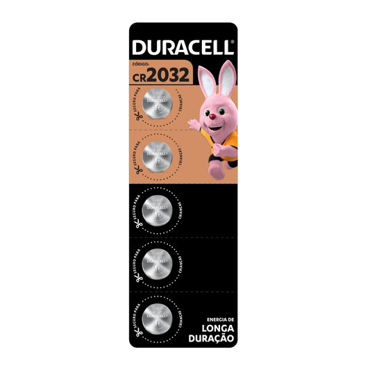 5 Baterias Cr2032 Duracell [F108]