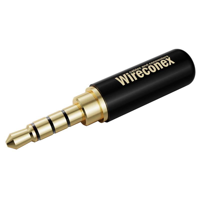 Kit 05 Conectores P2 Trrs Linha Wc 2314 Wireconex [F108]