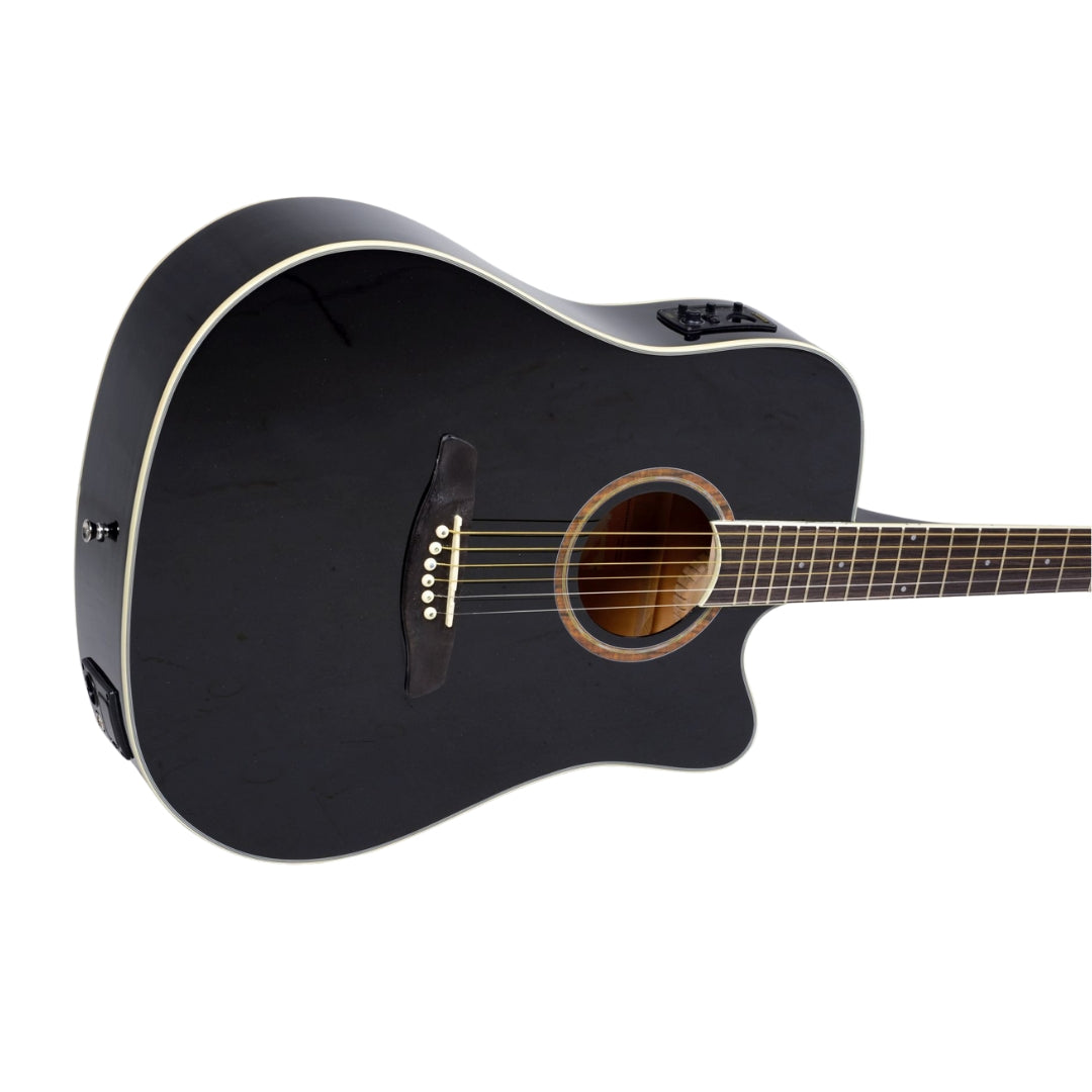 Violao Aco London Le30c Bk Strinberg [F108]