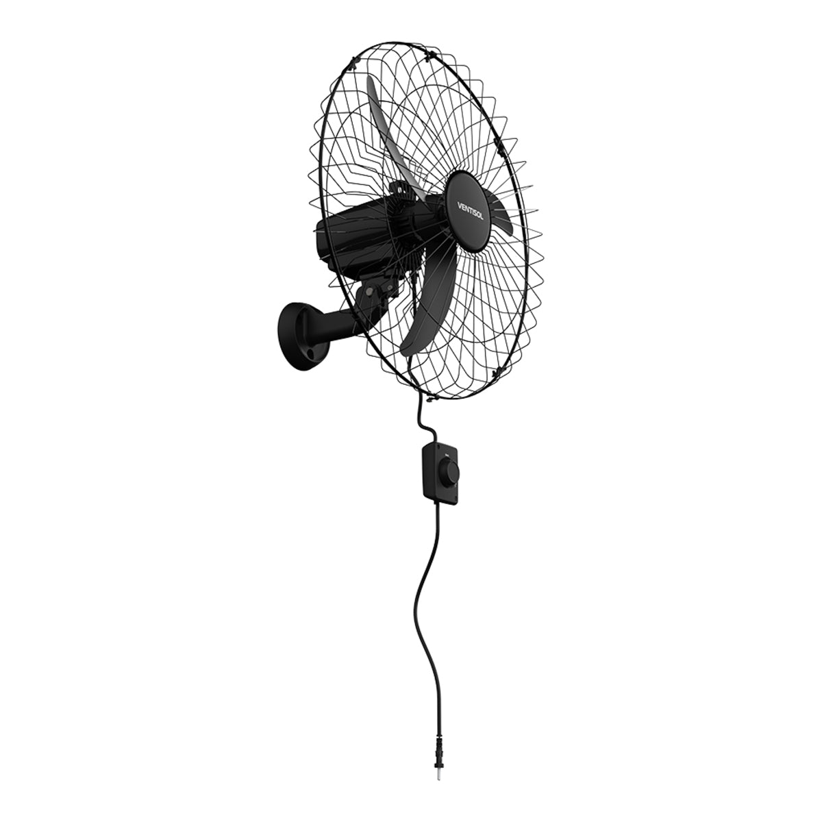 Ventilador Parede 60cm Oscilante 127v Premium Ventisol [F108]