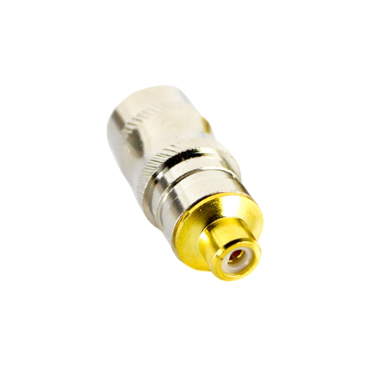 Conector Rca Fêmea Metal Gold Storm 10 Unidades [F108]