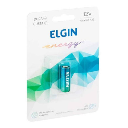 Bateria Alcalina A23 Elgin Cartela Com 01 Unidade [F108]