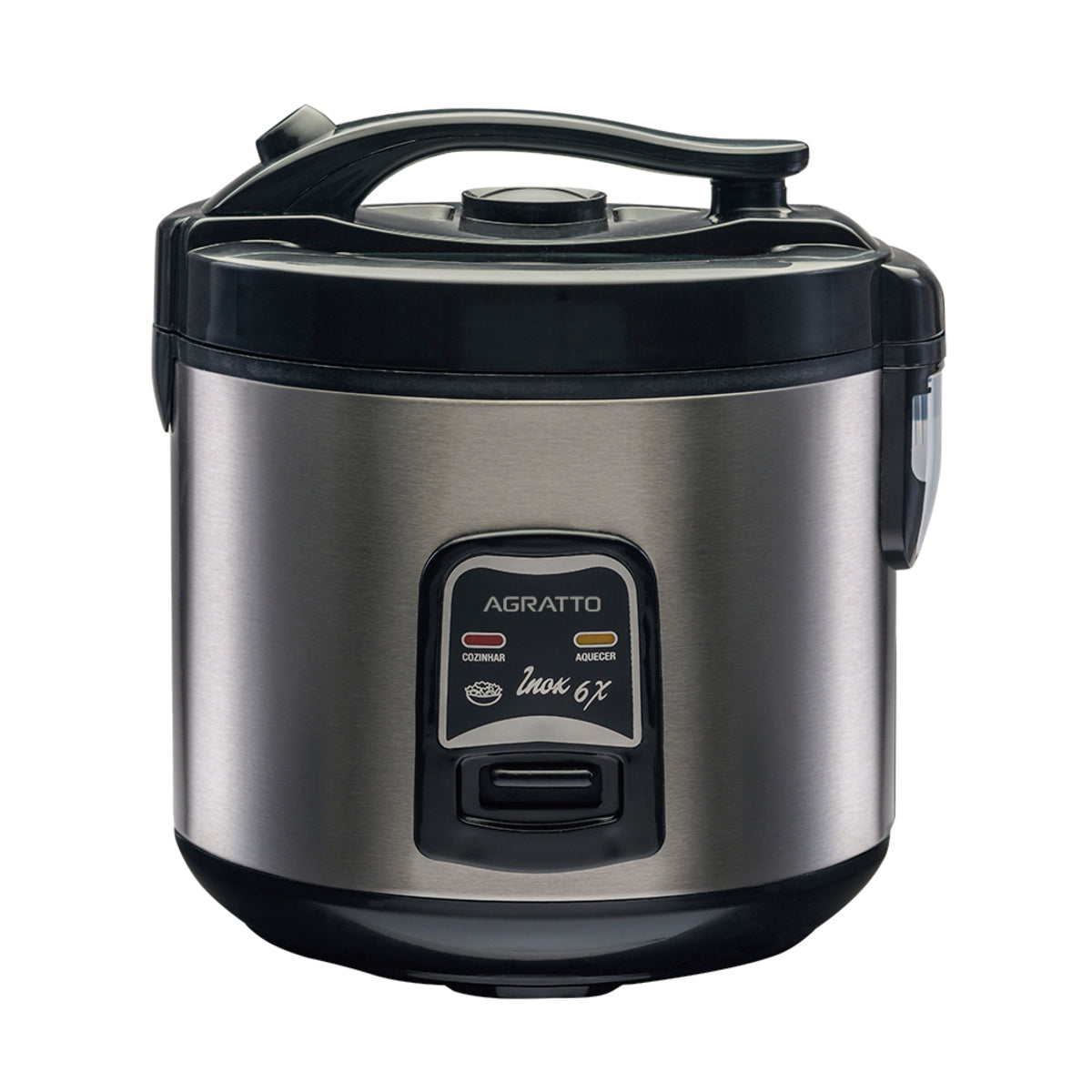 Panela De Arroz Inox Com Visor Pai6x 127v Agratto [F108]