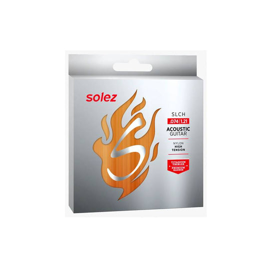 Slc H - Encordoamento Solez Violao Nylon Tensao Alta [F108]