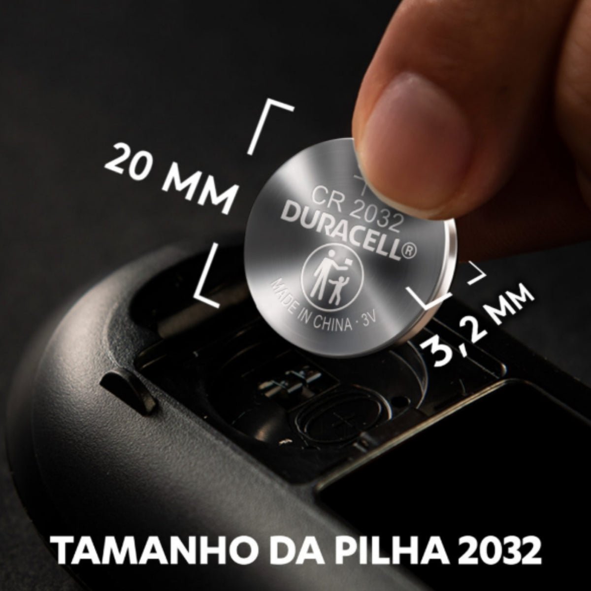 5 Baterias Cr2032 Duracell [F108]