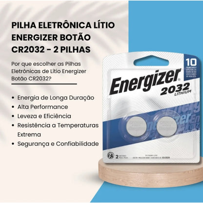 Bateria Cr2032 Cart 2 Energizer [F108]