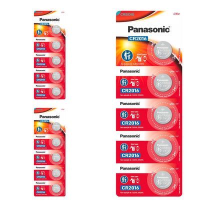15 Baterias Cr2016 Panasonic (3 Cart)