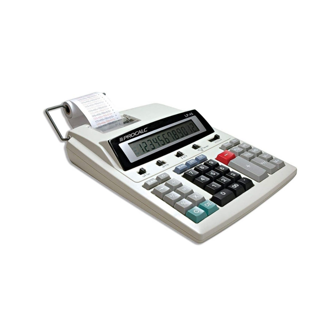 Calculadora Impressão 12 Dígitos Lp45 Bivolt Procalc [F108]