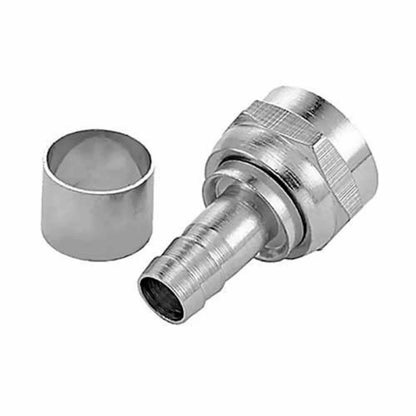 Conector F Rg 6 Com Anel Storm 100 Unidades [F108]
