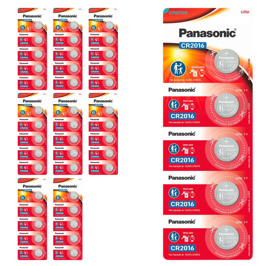 45 Baterias Cr2016 Panasonic (9 Cart)