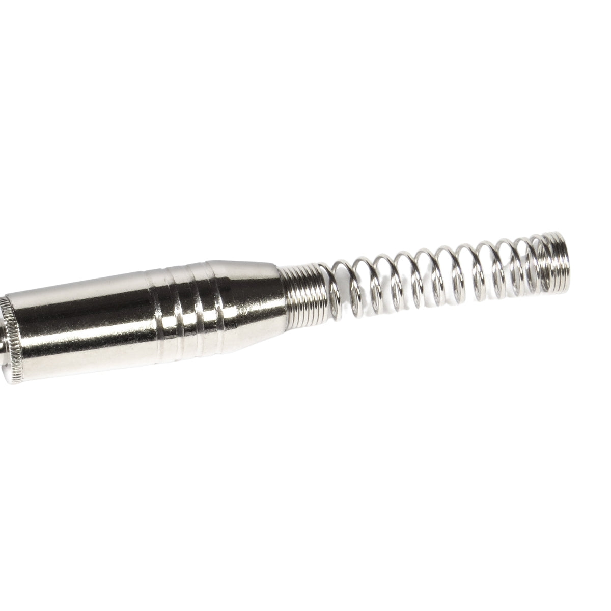 Conector P10 Macho Linha Mono Com Mola Espacada Ponta Gold Baquelite Storm 10 Unidades [F108]