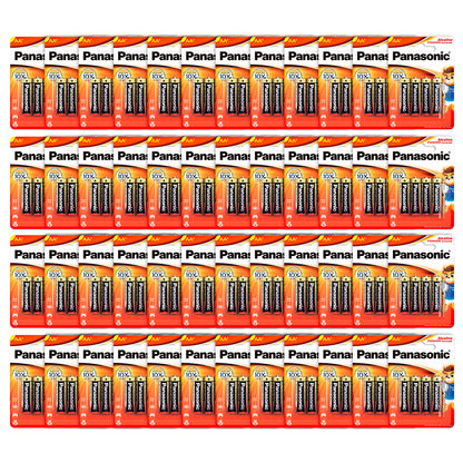 192 Pilhas Alcalinas AA Panasonic (48 Cartelas C/4 Un)