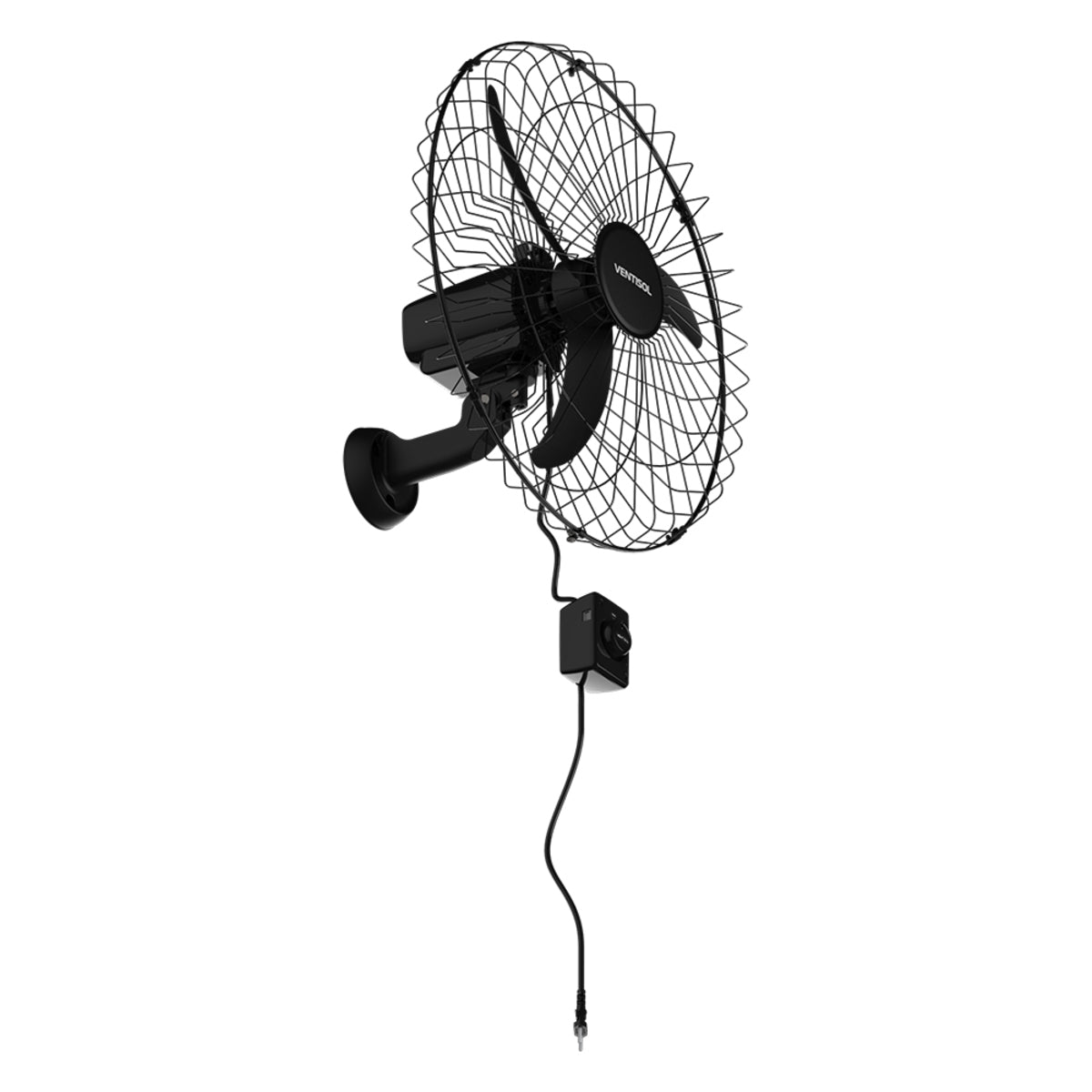 Ventilador Parede 60cm Premium Oscilante Alta Vazão Ventisol [F108]