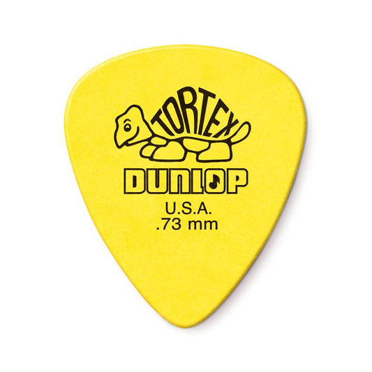 Palheta Tortex 0,73mm Amarela Pct C/ 6 Un 418r.73 Dunlop (1343) [F108]