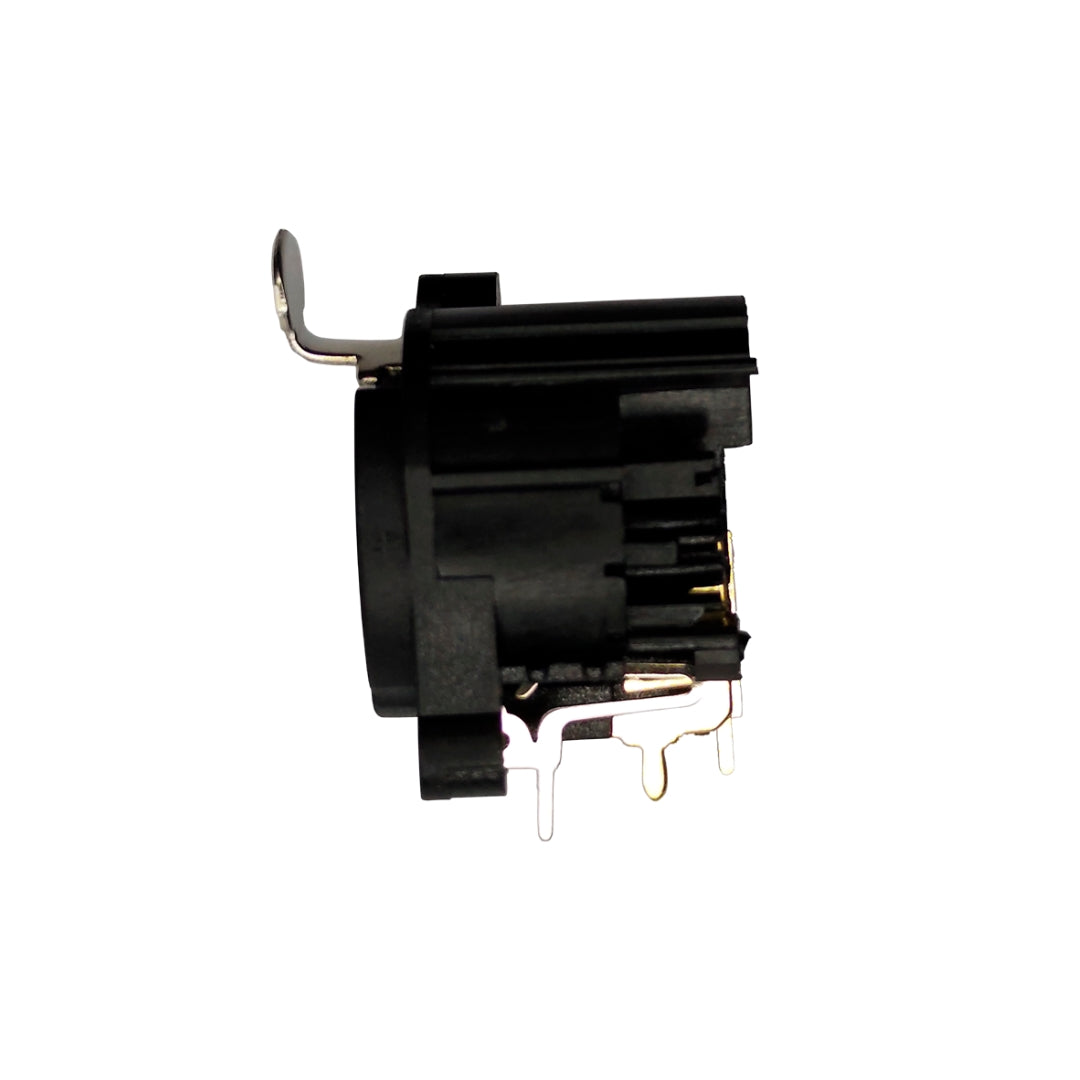 Kit 04 Conectores Xlr Femea P/ Pci 3 Polos Wc 4046 Wireconex [F108]