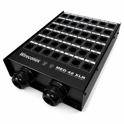 Painel Xlr 42 Entradas 2 Saídas Sem Conectores Wireconex [F108]