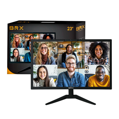 Monitor Brx Led 23''  Hdmi + Vga + Webcam Hd [F133]