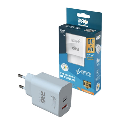 Carregador De Celular Universal Ultrarrápido Proeletronic 20w [F133]