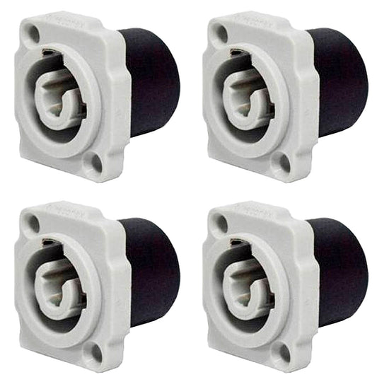 Conector De Ac-out Painel Wc 1833 Out P Gy Pgy Azul Wireconex 04 Unidades [F108]