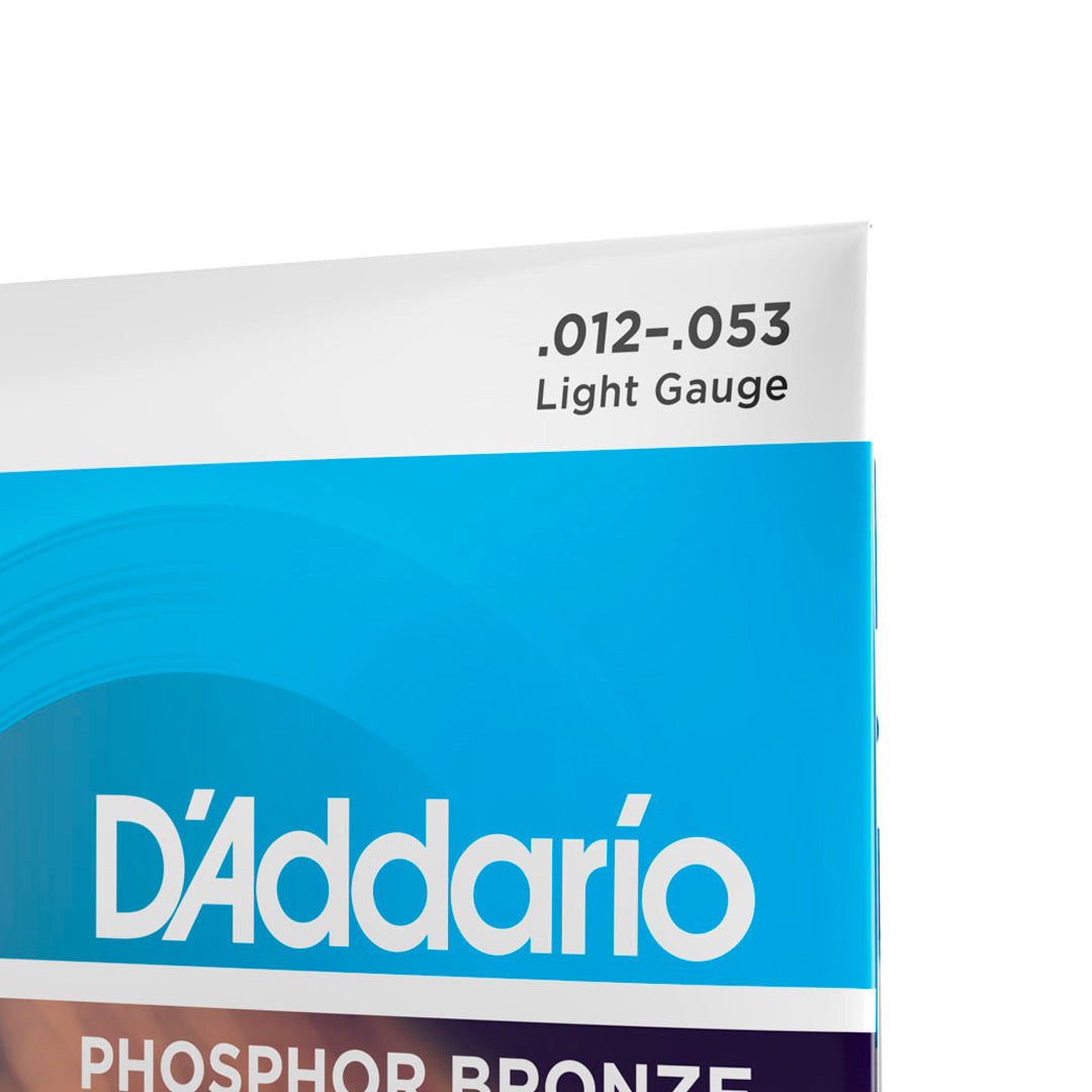 Cordas Para Violão Aço D Addario Phosphor Bronze Ej16 .012-.053 [F108]