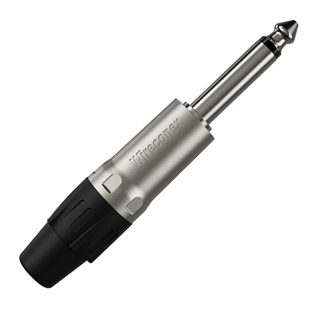 Conector P10 Macho Linha Mono Wc 1112 Wireconex  10 Unidades [F108]
