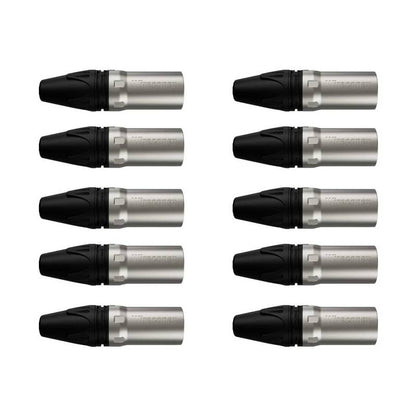 Kit Conector Xlr Macho Wc 1013 (10un) Wireconex [F108]