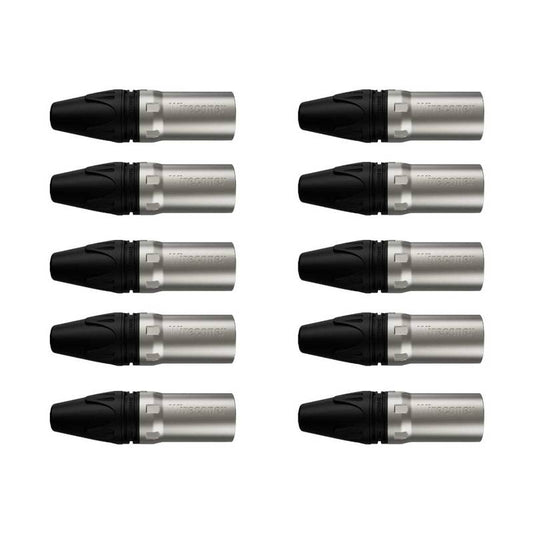 Kit Conector Xlr Macho Wc 1013 (10un) Wireconex [F108]