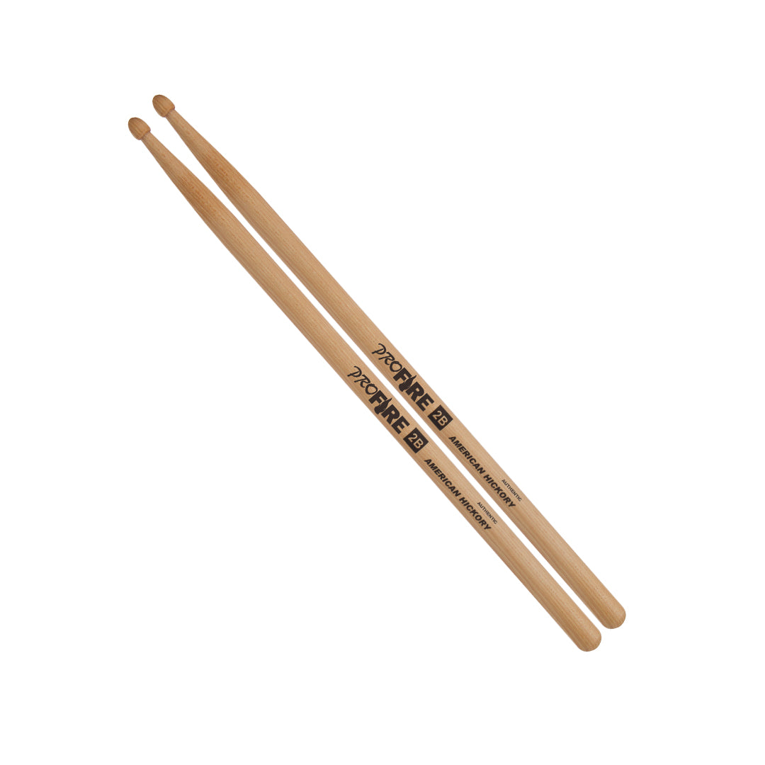 Baqueta 2b Pta Mad. Natural Pro Fire - Spanking [F108]