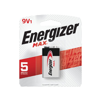 Bateria Alcalina Max 9v Cart 1 Energizer [F108]