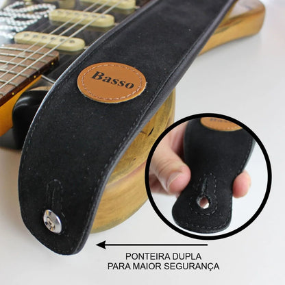 Correia Cla 03 Suede Preto Basso [F108]