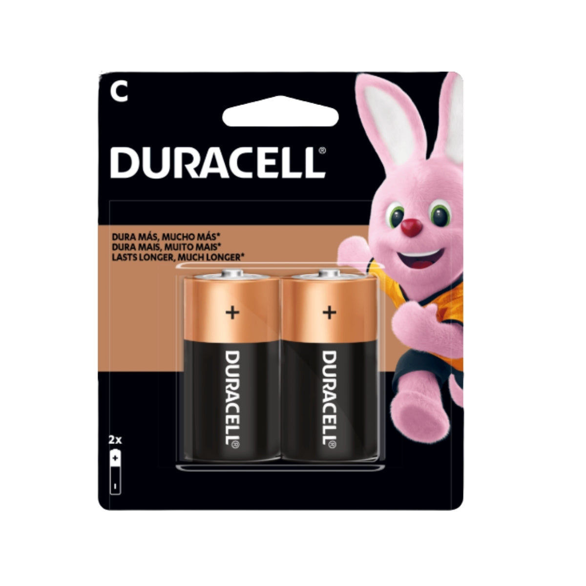 2 Pilhas Alcalinas C Duracell [F108]