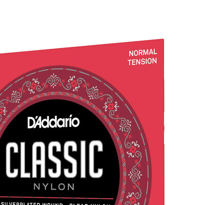 Cordas Para Violão Nylon Transparente D Addario Student Nylon Ej27n [F108]