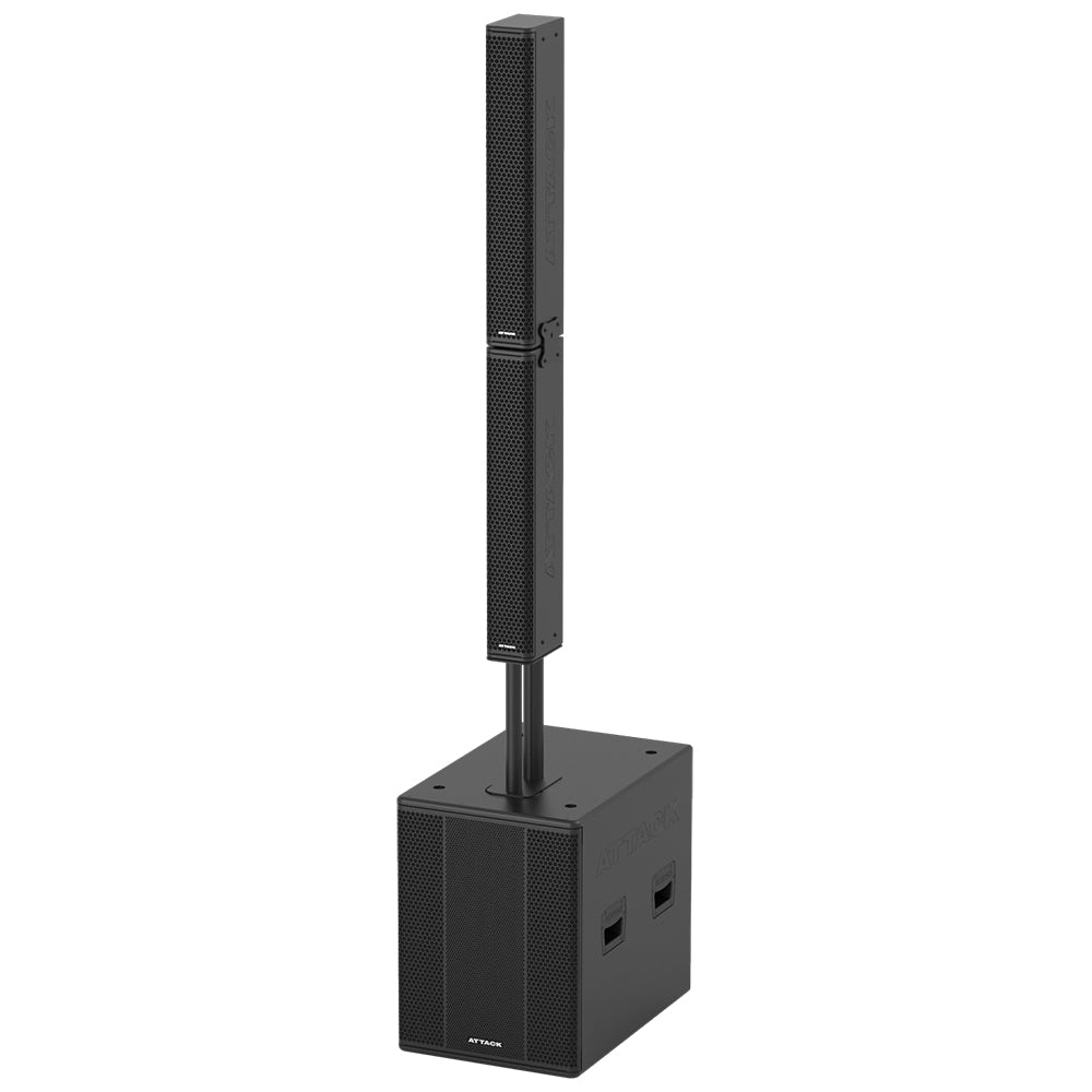 Suporte Pedestal Tubo Duplo 30cm  Versa Red Attack Tbl30vc [F108]