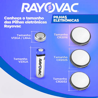 Bateria Lr44 V13ga-5 Lr44 (cartela Com 10 Unidades) [F108]