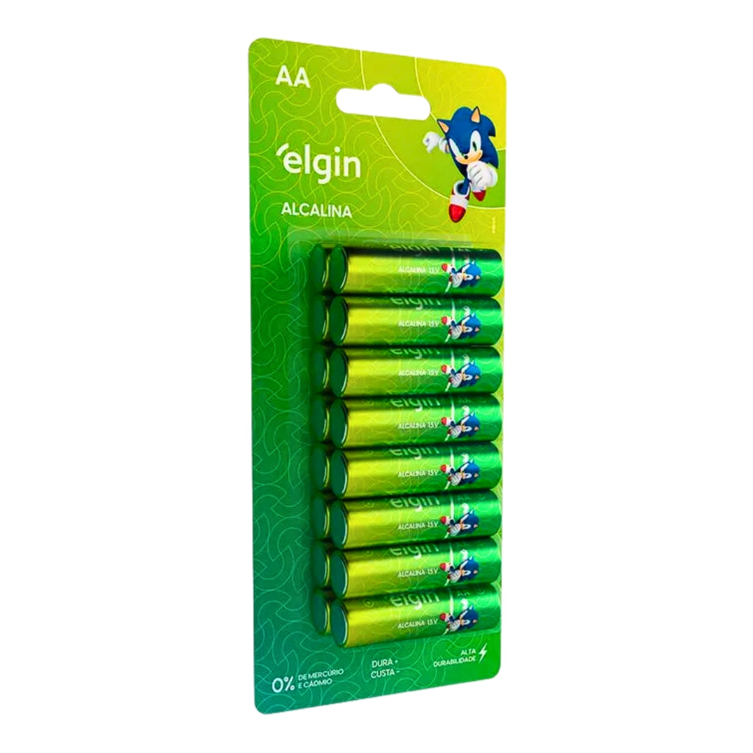 16 Pilhas Alcalinas Aa Elgin [F108]