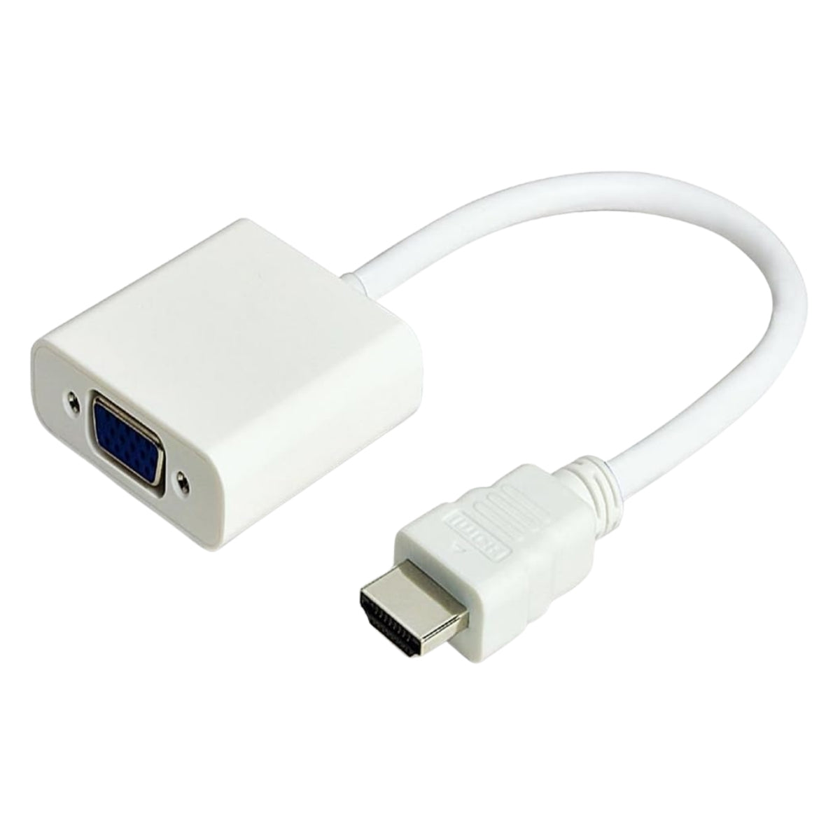 Conversor Hdmi Para Vga Com Audio Branco Storm [F108]