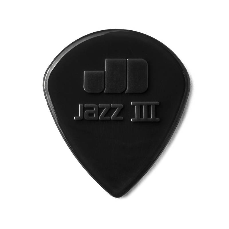 Palheta Nylon Jazz Iii Preta Pct C/4 Un 47r3s Dunlop (1939) [F108]