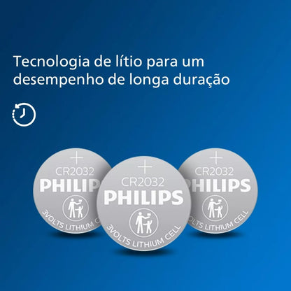 30 Baterias CR2032 Philips (6  Cart)