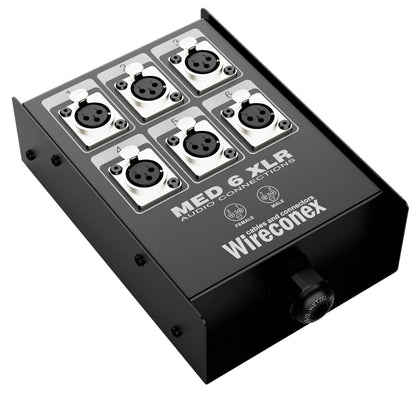 Painel Multicabo 06 Vias Xlr Medusa Wireconex [F108]