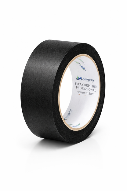 Fita Crepe Profissional 48mm x 50m – Alta Fixação