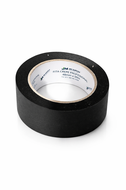 Fita Crepe Profissional 48mm x 50m – Alta Fixação