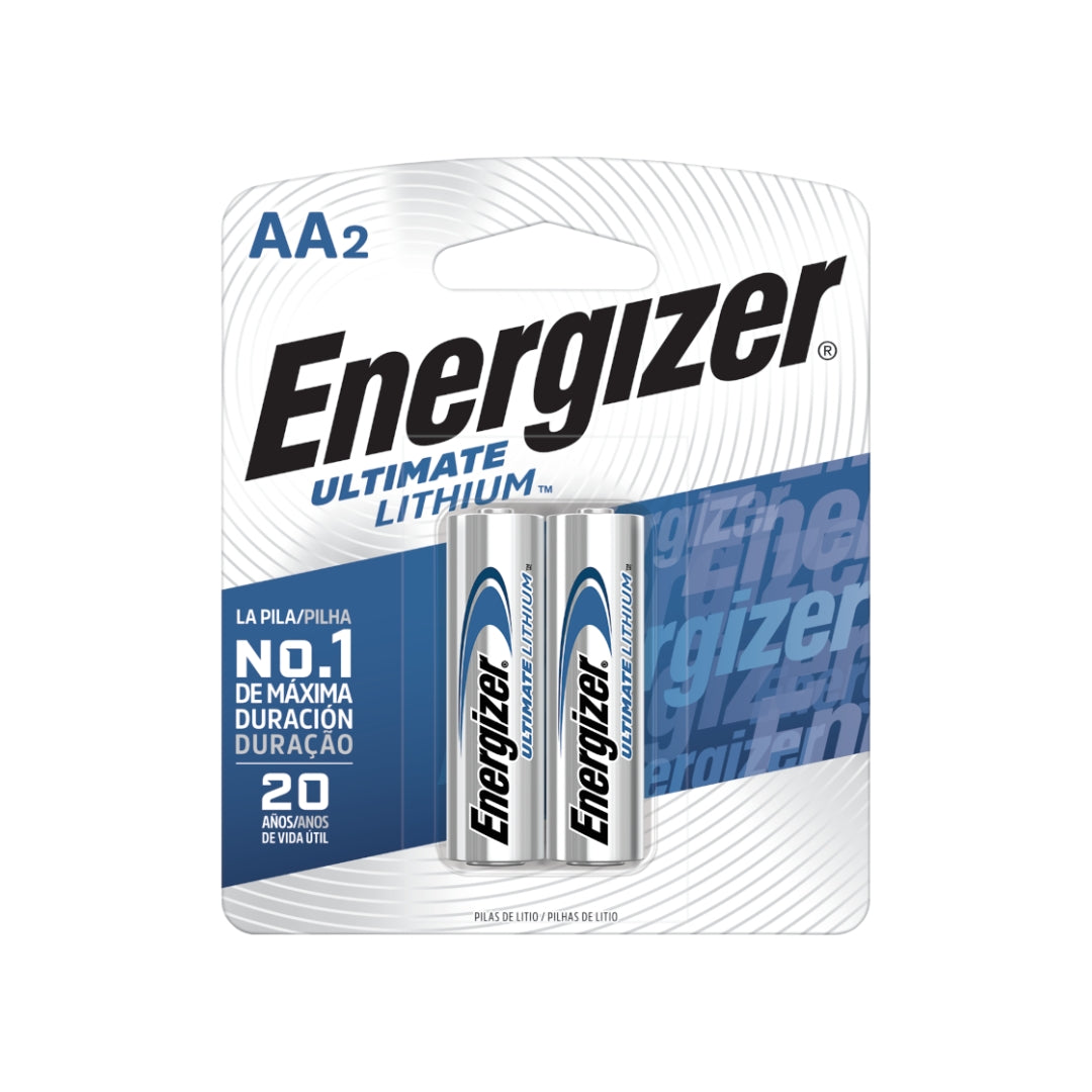 Pilha  Ult. Aa2 Cart 2 Energizer [F108]